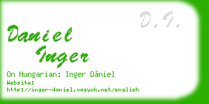 daniel inger business card